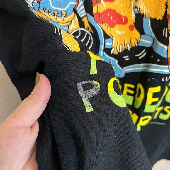 Psychedelic Porn Crumpets T Shirt Mens M Owl Cat Supergunz - Picture 4 of 6